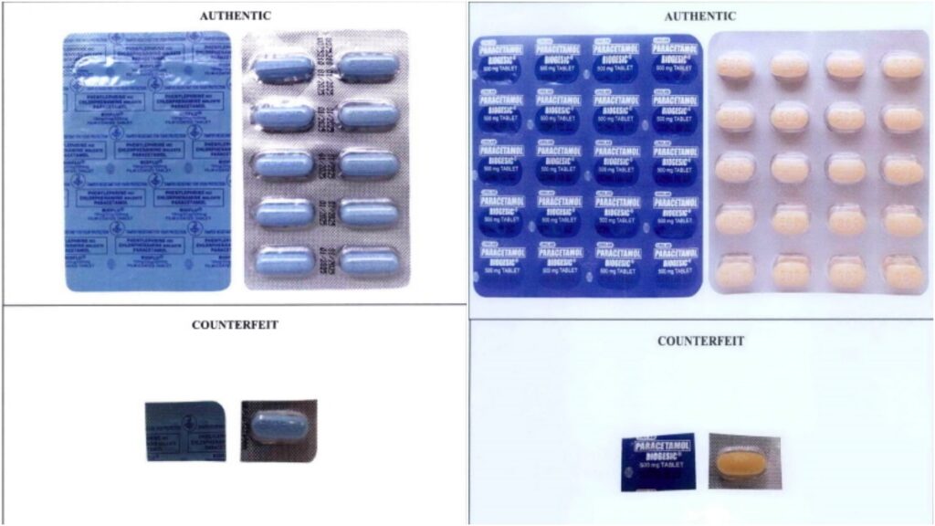 FDA: 6 widely used OTC drugs faked, sold publicly